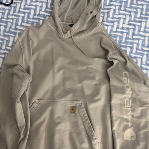 Carhartt Light Gray Men's Hoodie